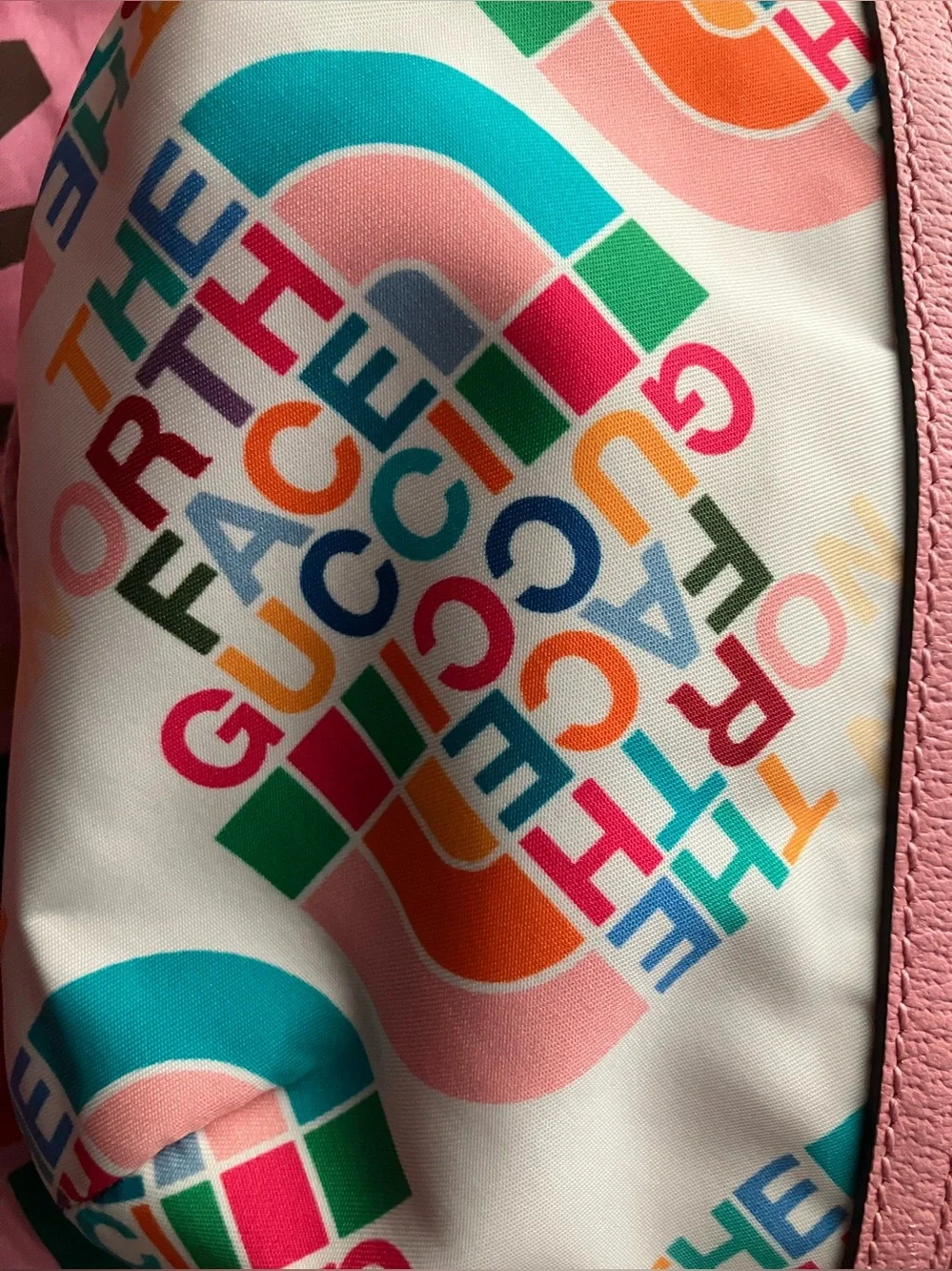 RARE Gucci x The North Face Belt Bag Crossbody w/ Dust Bag POIZON Authenticated!